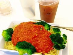 鲜茄芝士鸡扒焗意粉-金利茶餐厅(中船汇店)