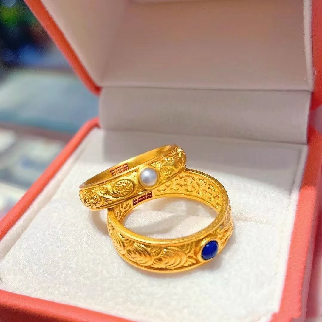 宝石黄金戒指的寓意(宝石金戒指的宝石值钱不?)