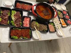 -热火朝天鲜切牛肉火锅(南强街巷店)
