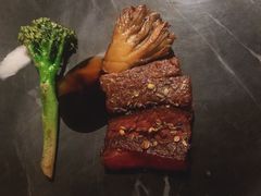 花椒m9牛排灰树花黑松露牛肉汁-三嚥阁 La Villa Restaurant