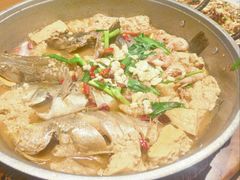 铁锅海鲜烧杂鱼-老水塔·农家山里菜·烫面包(双山店)