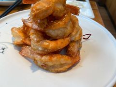 蜜汁酥皮虾-四季民福烤鸭店(前门廊房二条店)
