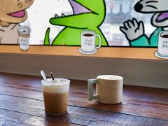 燕麦栗子拿铁-AO cafe＆bistro