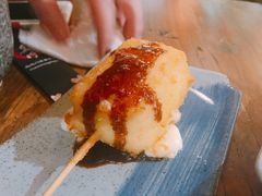 炸芝士-鸟鸣门屋台料理(金帝银泰店)
