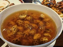 古越陈酿煮花螺-杭州西子湖四季酒店·金沙厅