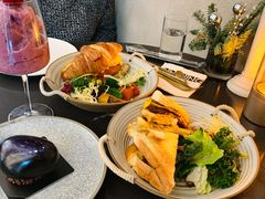 火腿滑蛋可颂全餐-玲婧胡同·生日蛋糕·餐厅(嘉里城店)