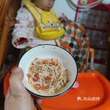 9个月宝宝辅食，西红柿香菇白菜面