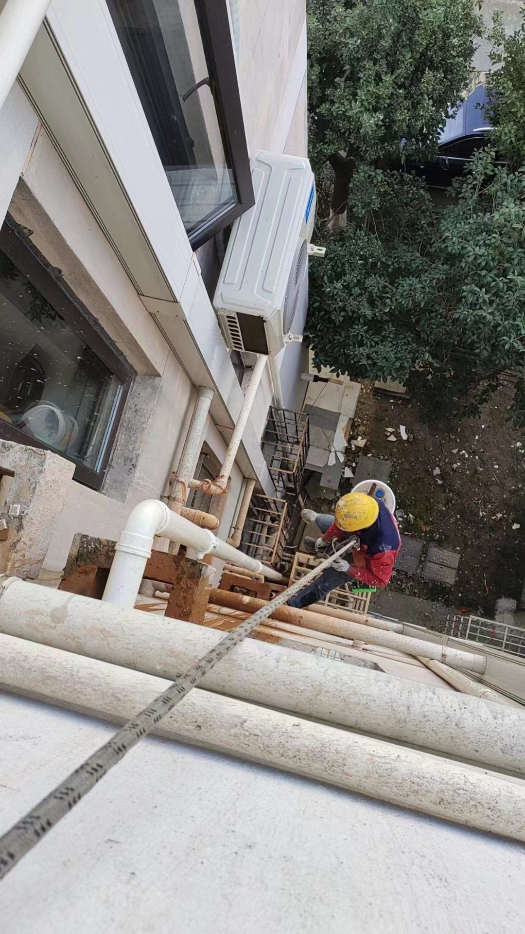 上海外墙水管安装,改装独立下水管,外墙水管