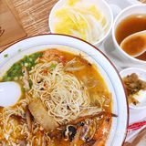 吃的太爽了。主食可以选择伊面或者米粉和竹升面