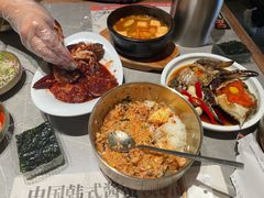 -草家酱蟹炭火烤肉店(珲春南路一店)