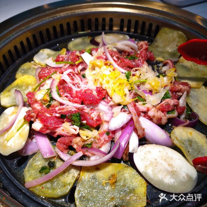 杨记齐齐哈尔烤肉(总店)招牌肥牛图片