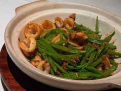 云南扁豆啫脆鱿鱼-炳胜私厨(万象前海店)