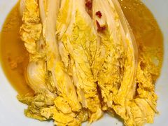 风味干贝蒸娃娃菜-杭百味·大众精选杭帮菜(西湖音乐喷泉店)