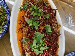 蒜爆鱼-十二道丰味·徐州土菜·烧烤(何山路店)
