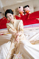 -桃子造型婚纱礼服(凤起广场店)