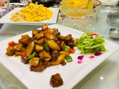 杏鲍菇牛肉粒-紫悦咖餐厅(清控店)