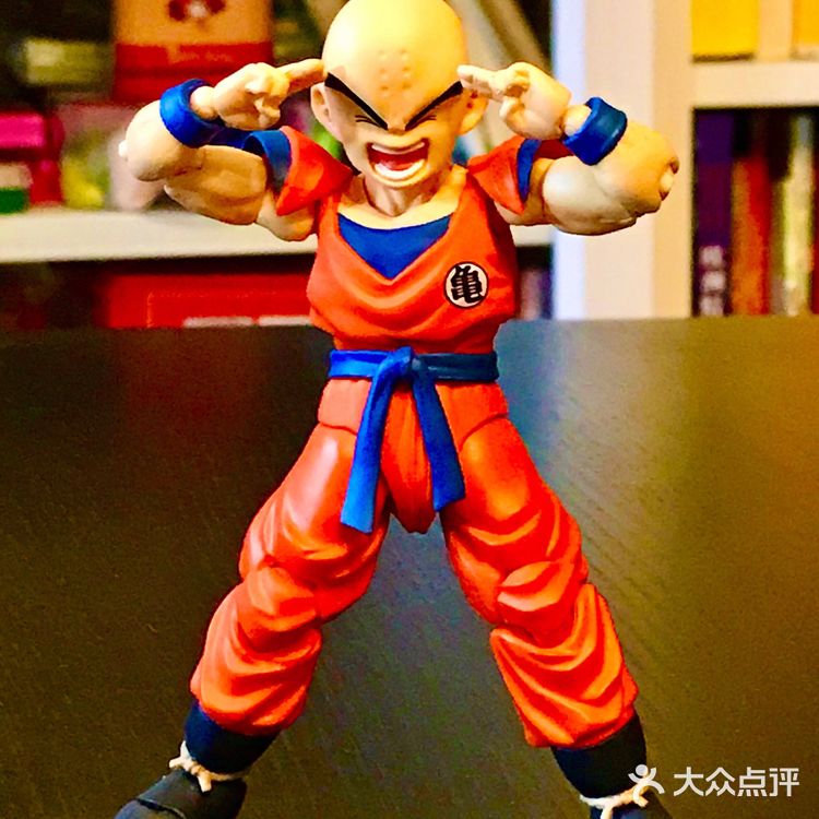 万代 shf 1:12 6寸龙珠 克林