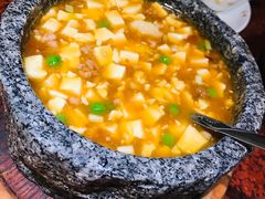 石锅鸡汤豆腐-绿茶餐厅(华联万柳店)