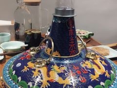 景泰蓝铜锅-贰重天冰煮羊自助火锅(东坝店)