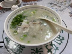 菜心鱼片粥-阿殳粥馆(水围村店)