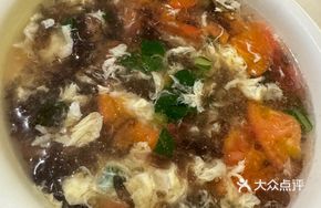 Seaweed Tomato Egg Soup
