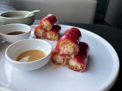 红米脆皮鲜虾肠-蝴蝶里·粤菜·点心(滨江龙湖店)