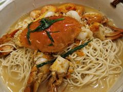 膏蟹拌面-十面欢腾·海鲜面·台式Bistro(长乐路店)