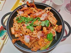 干锅牛蛙-渝蛙馆(新百店)