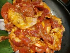 猪颈肉-九田家黑牛烤肉料理(太阳城店)