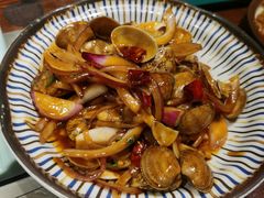 辣炒花蚬子-将军肚烧烤鸡手王(东岭南街店)