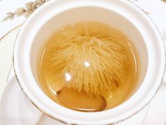 清汤松茸雪绒花-钓鱼台国宾馆