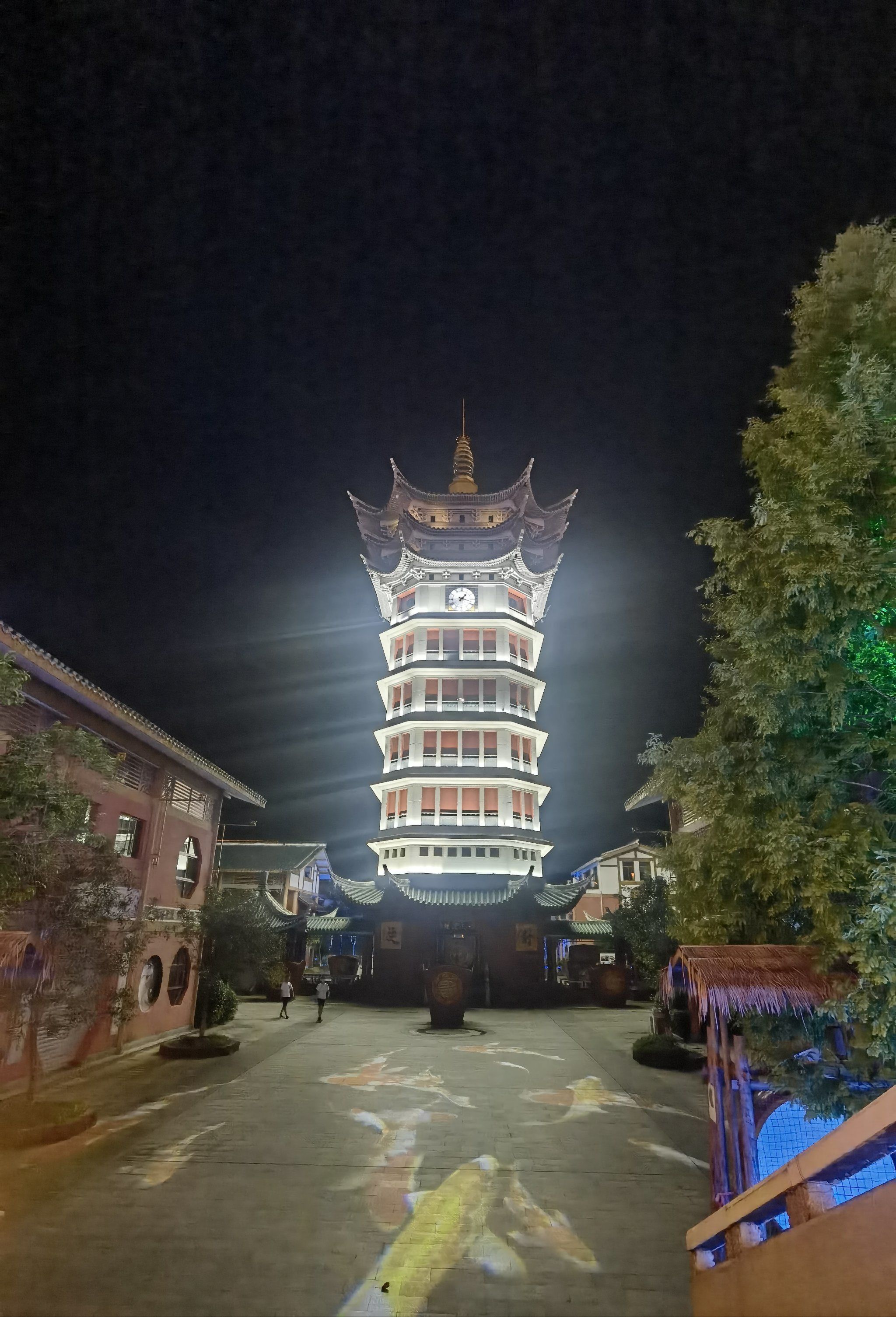 龙虎山夜景