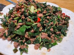傣味牛肉碎-缘生态云南菜·野生菌庭院餐厅(华侨城店)