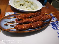 炸羊肉串-东方饺子王(大屯路店)