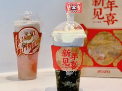 芝麻汤圆豆豆茶-喜茶(天津乐宾百货店)