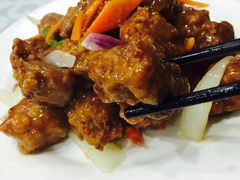 煎丸子-宝发园名菜馆