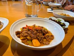 青芒果炒牛肉-山茶云南菜(永安里店)
