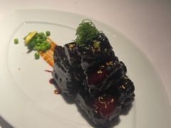 桂花糖醋肉排-悦轩中餐厅·高空江景·杭州柏悦酒店