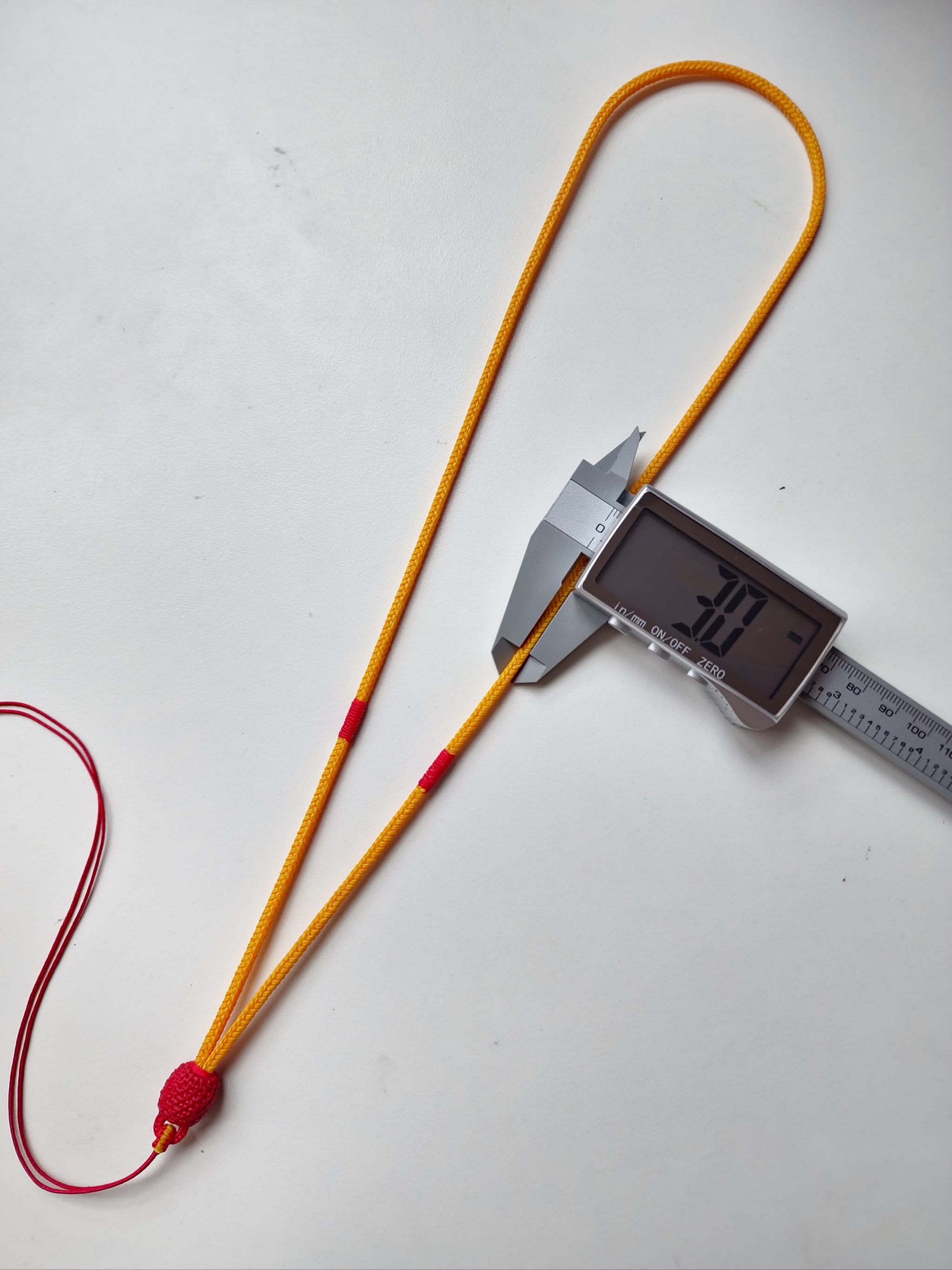 南美蜡编织项链绳