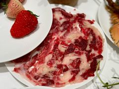 潮汕现切牛肉-京彩臻品火锅