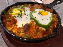 Shakshuka&nbsp;Eggs&nbsp;铁板沙苏卡鸡蛋-La Medina餐厅(亮马河南路店)