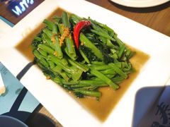 秘制虾酱炒空心菜-帕蓝·暹罗料理(曲阳店)