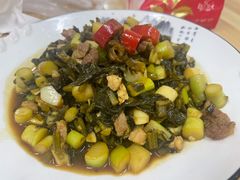 新笋雪菜肉丁-臭鳜鱼人家·老字号徽菜