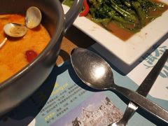 秘制虾酱炒空心菜-帕蓝·暹罗料理(曲阳店)