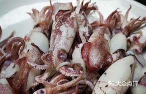 Steamed Baby Squid