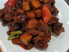 杏鲍菇牛肉粒-陈傻子餐厅(世纪都会店)