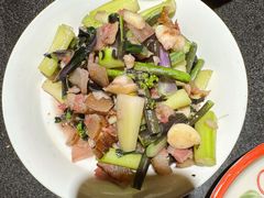 清炒湖北洪山菜苔-小放牛炒菜馆(爱琴海店)