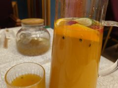 满杯鲜果茶-品海楼·大连海胆锅贴馆(东港店)