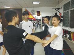仁义咏春拳馆青少年学员上课-仁义咏春拳馆(黄村国术馆)