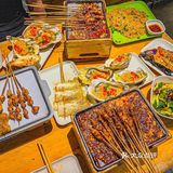 🫣来广州｜宵夜不来吃这家木屋烧烤你糊涂啊！